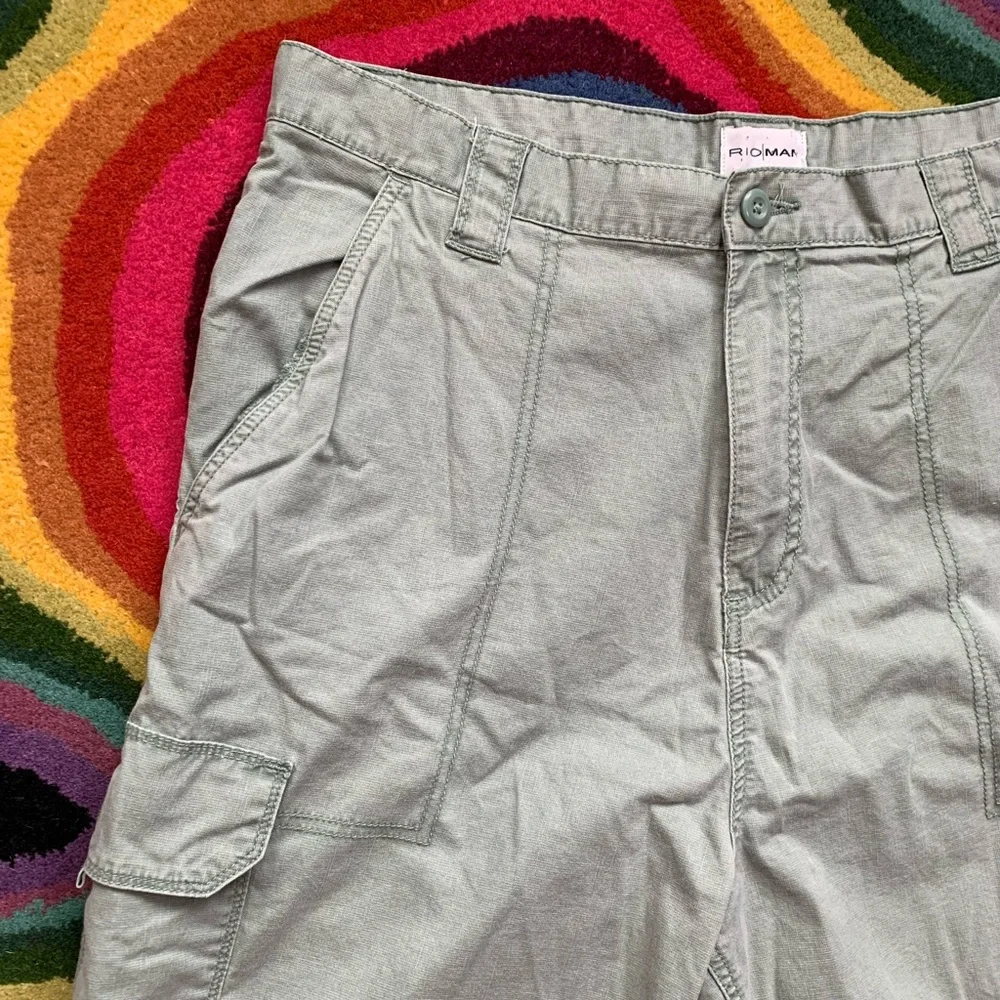 Rio | Man Cotton Blend Cargo Shorts